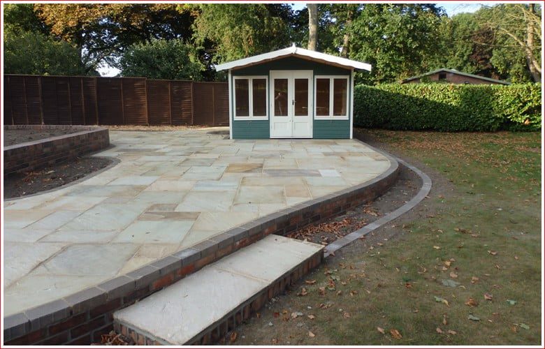 Garden landscaping