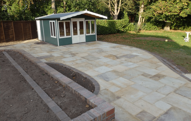 Garden landscaping