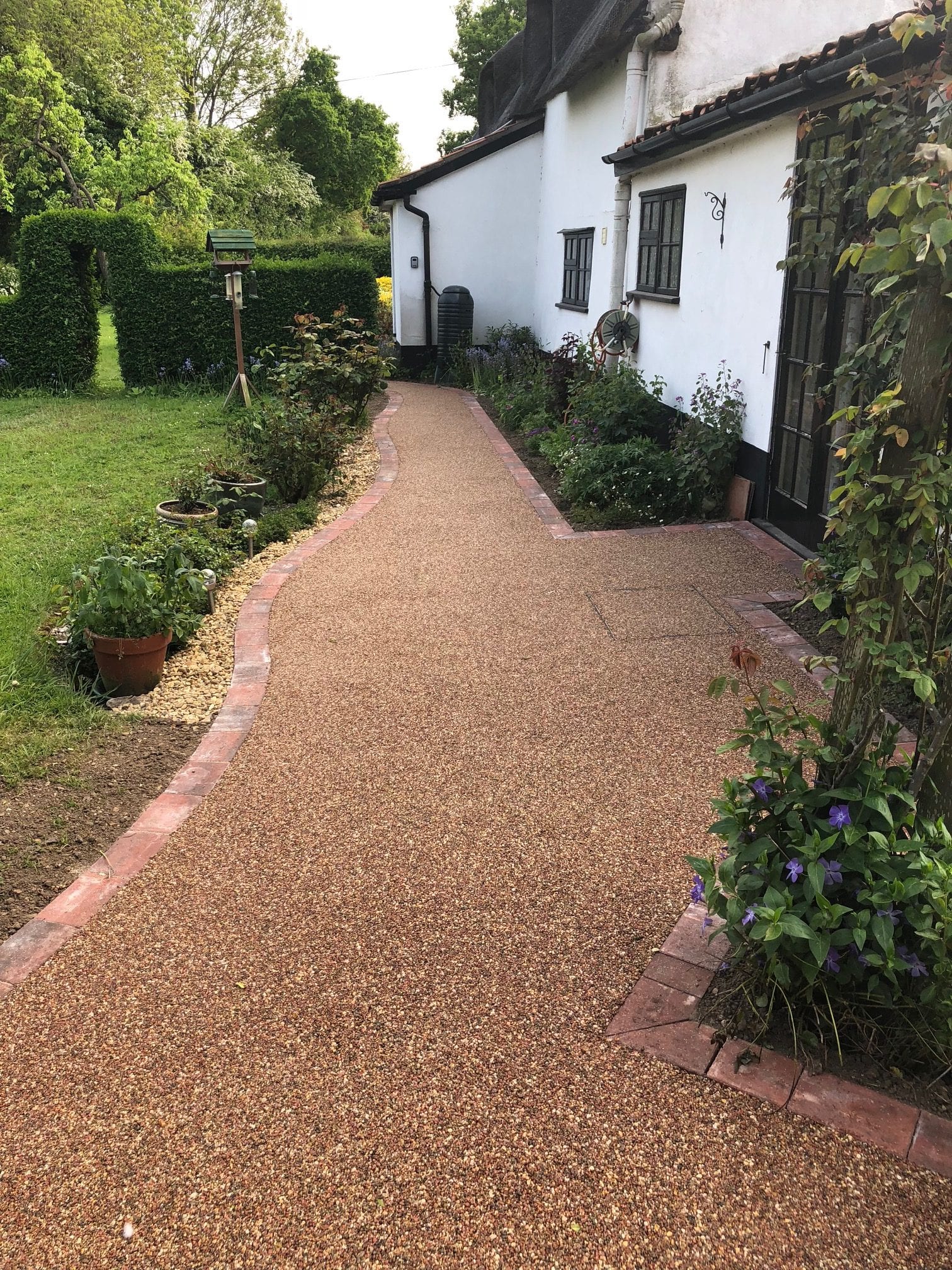resin driveway