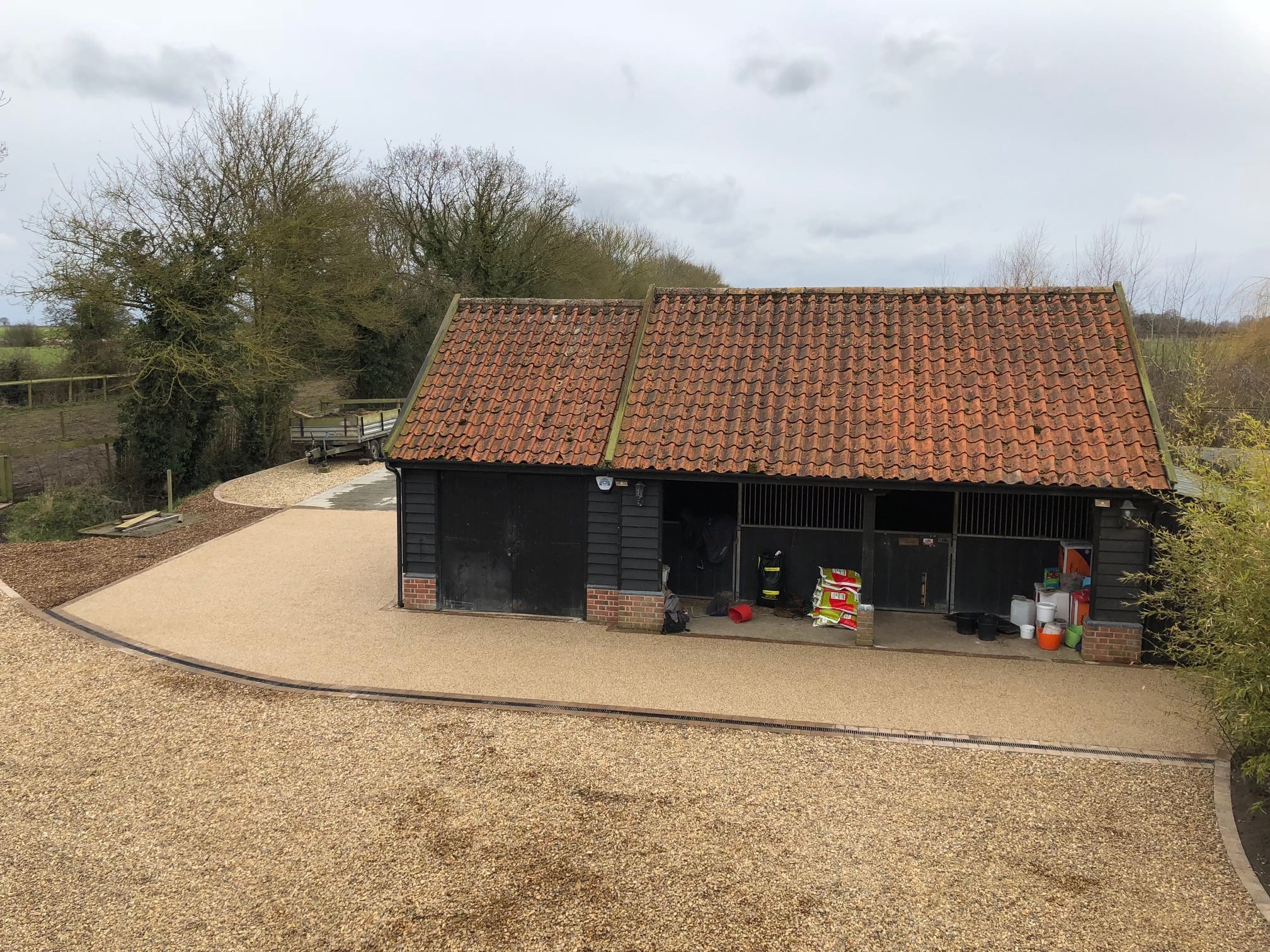 resin driveway