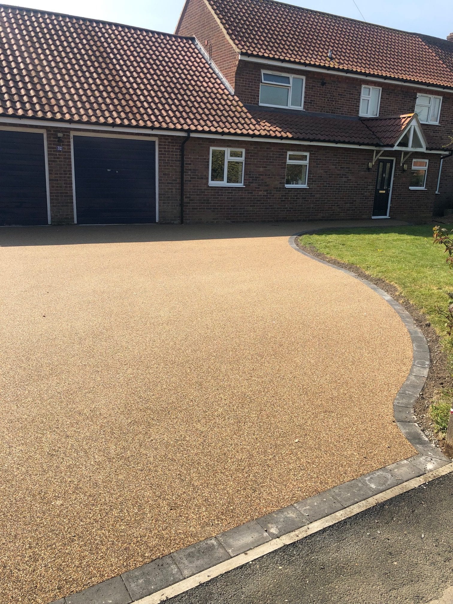 resin bound