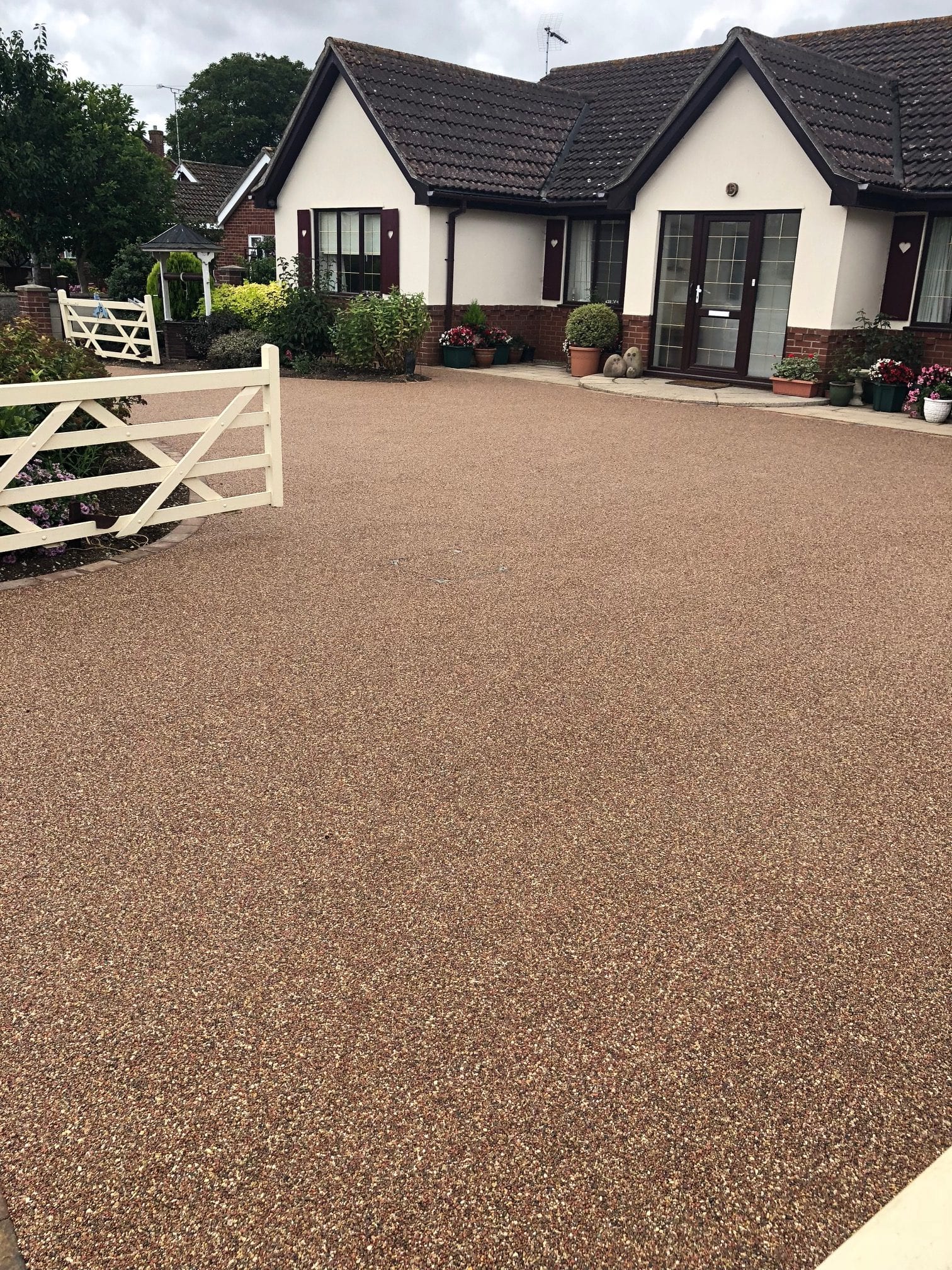 resin bound