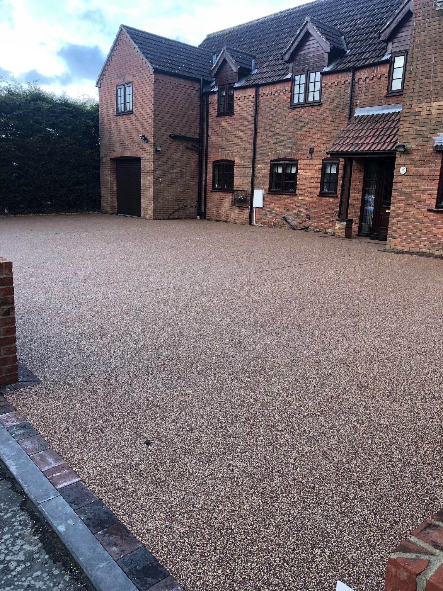 resin bound