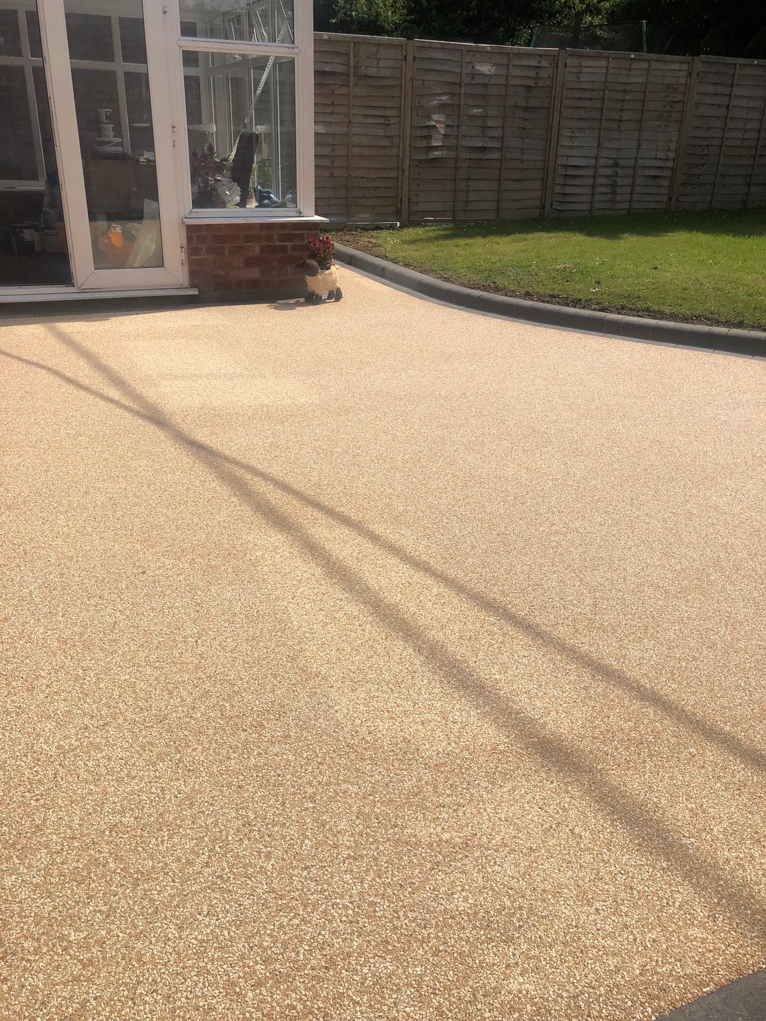 resin bound