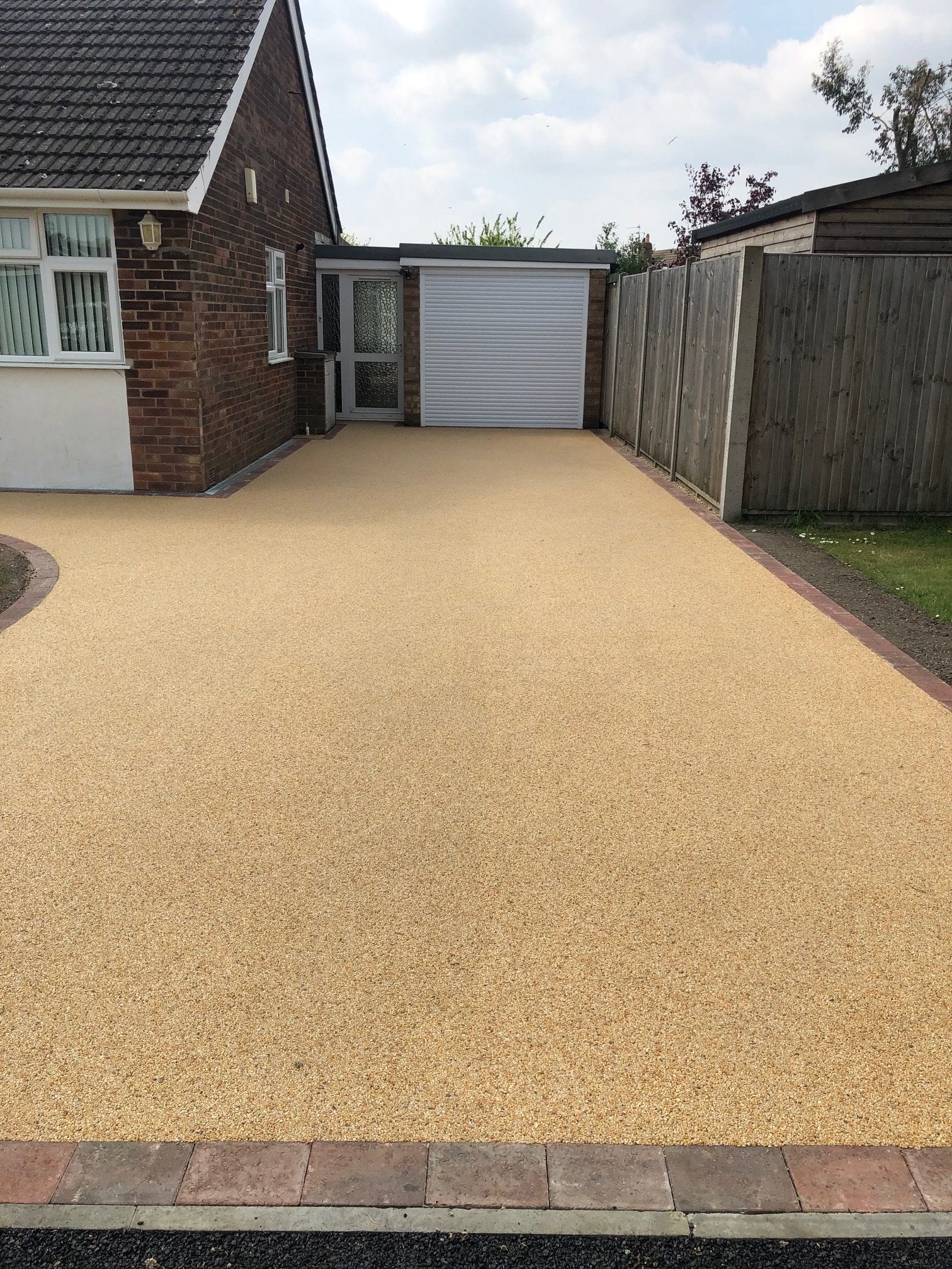 resin bound