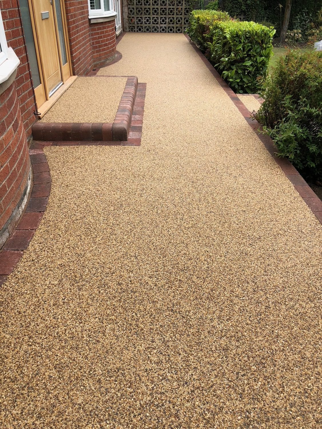 resin bound