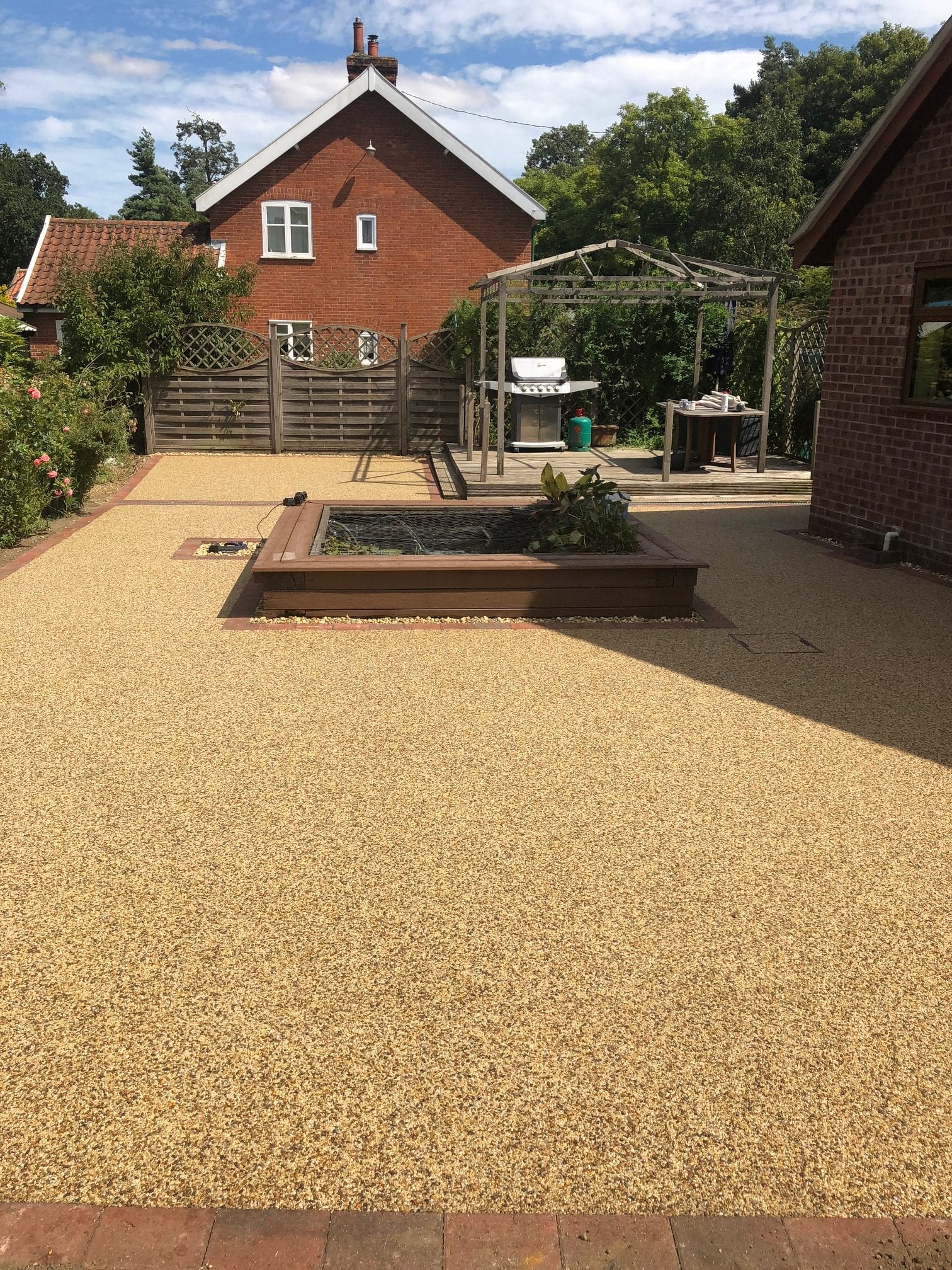 resin bound