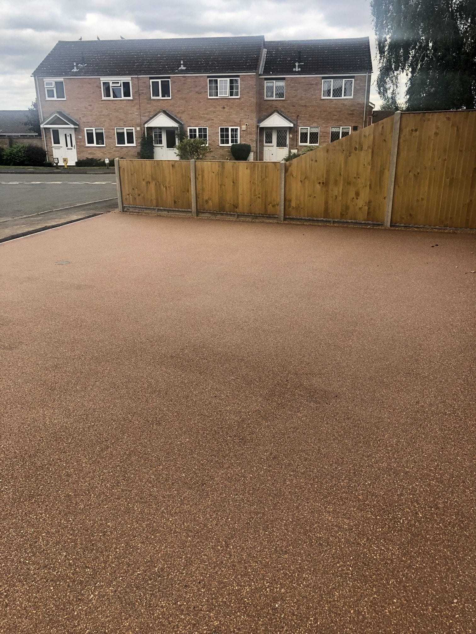 resin bound