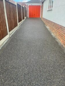resin bound