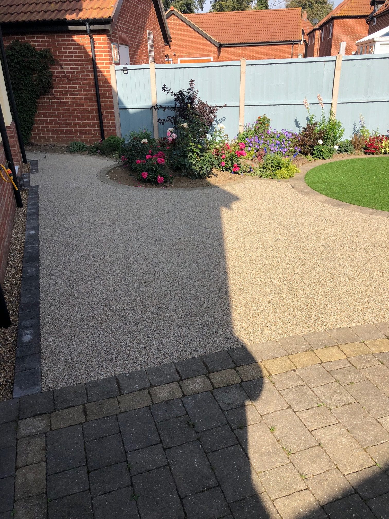 resin bound