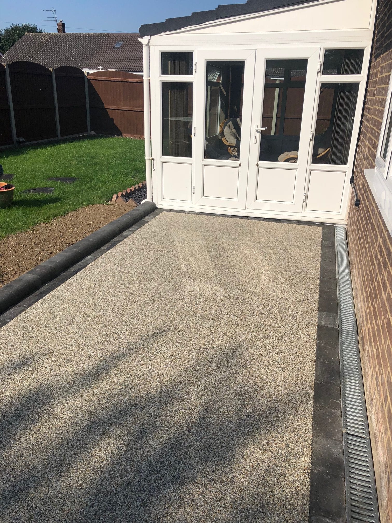 resin bound