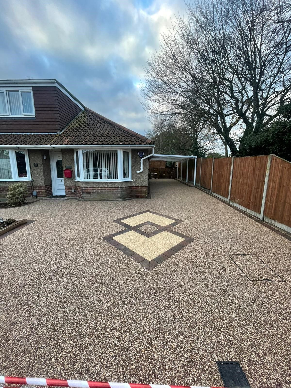 resin driveway