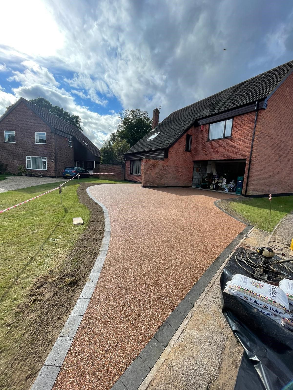 resin driveway