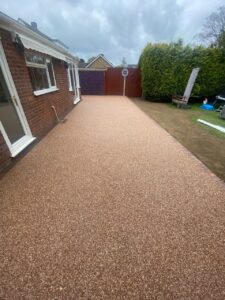 resin bound