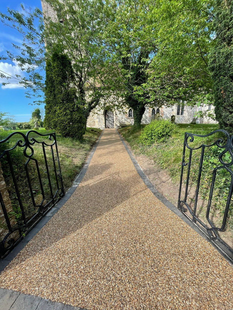 resin bound path