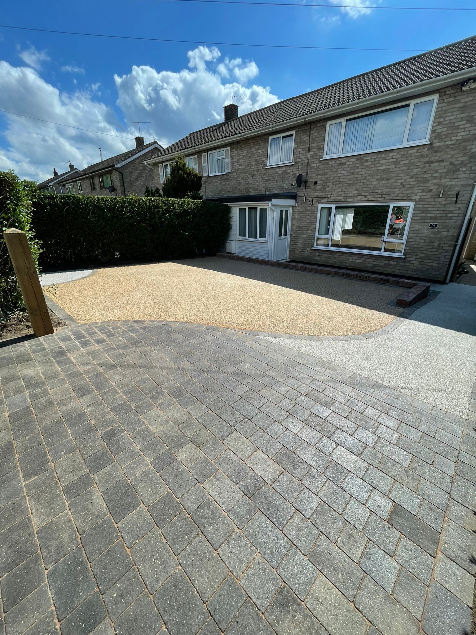 resin driveway