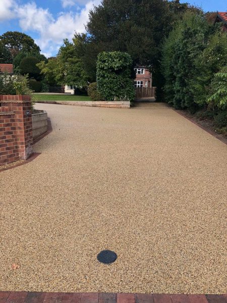 resin driveway